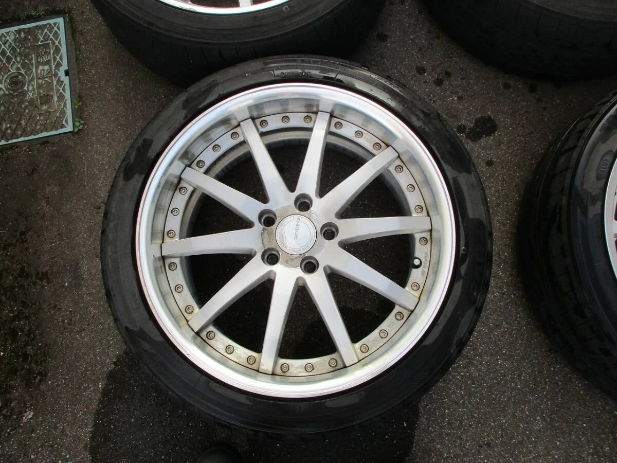 JDM WORK work GNOSIS GS1 19x8.5J+35 245/40R19 4-Pack Tires for Alphard No Tires - Image 2