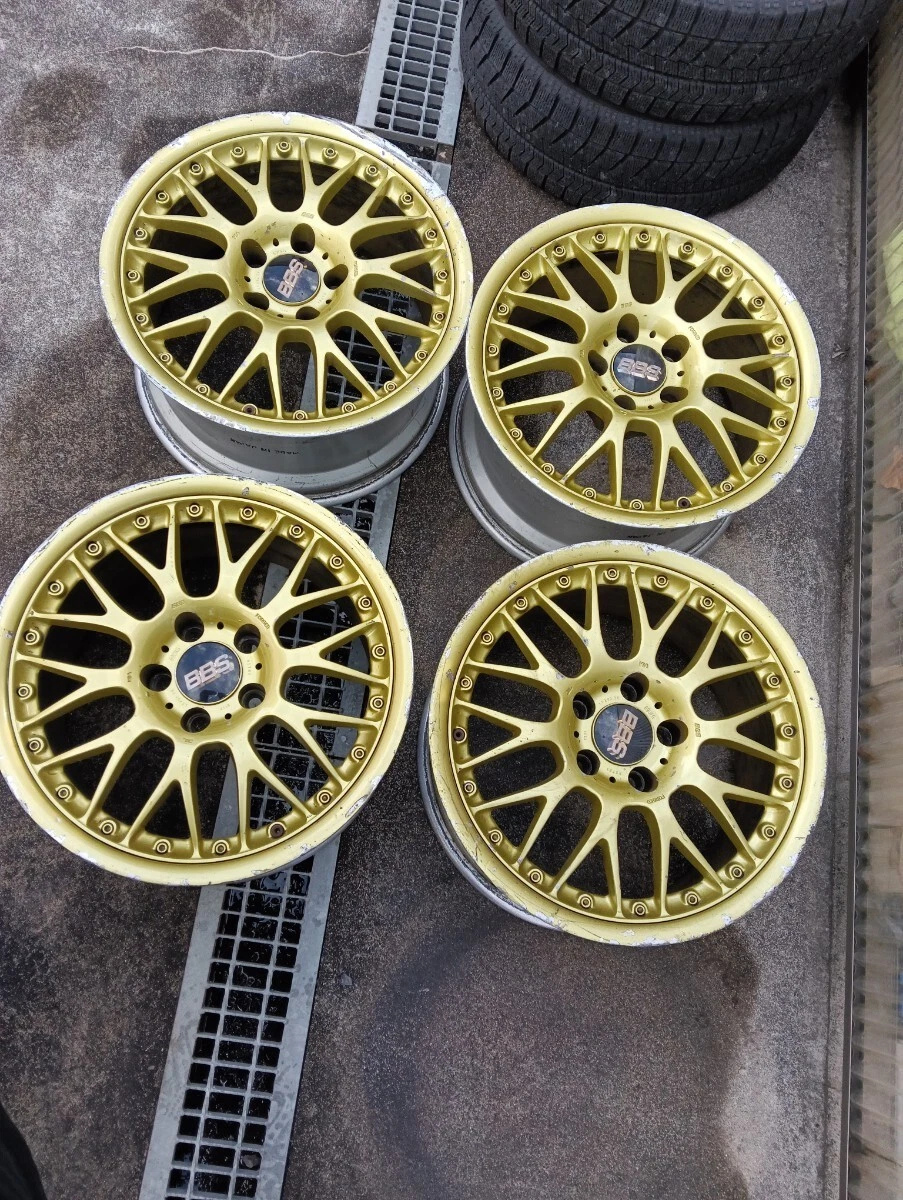 JDM BBS RT2 RS781 179J +38 114.3 4-Book Set Bridgestone Stern BBS No Tires