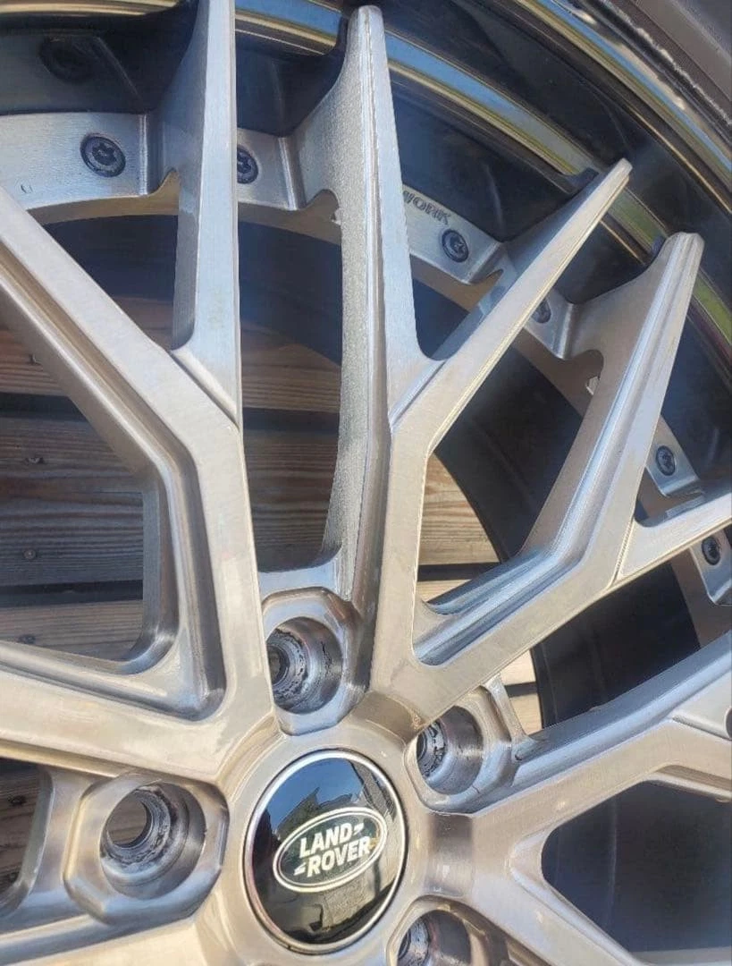 JDM WORK custom-made SION manufactured PCD120 used 22-inch tire wheel No Tires - Image 6