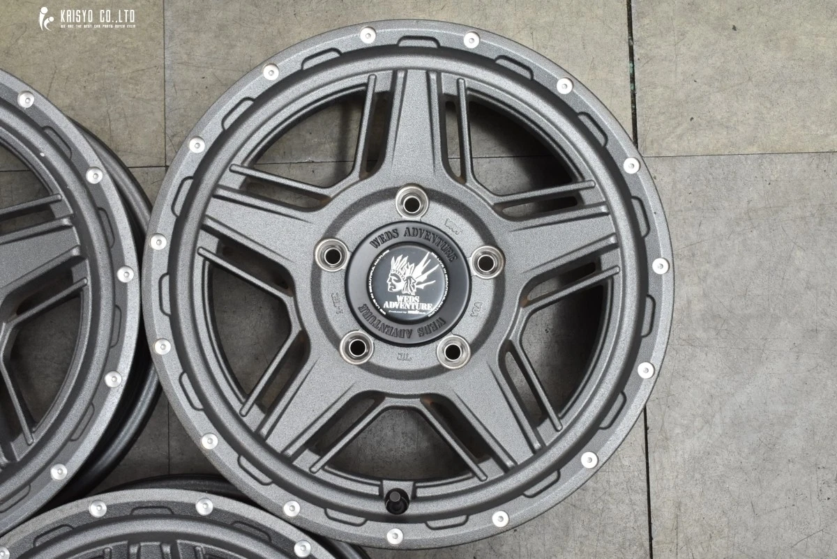 JDM For Dressing Up Yourself WEDS Madvance 07 16-inch 5.5J +22 PCD139. No Tires - Image 7