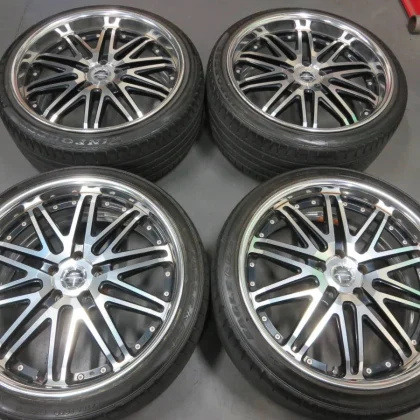 JDM Kyoho Sharen XG23 8.5J+40 9.5J+40 Low Disc 245/35R20 4-Pack Set fo No Tires