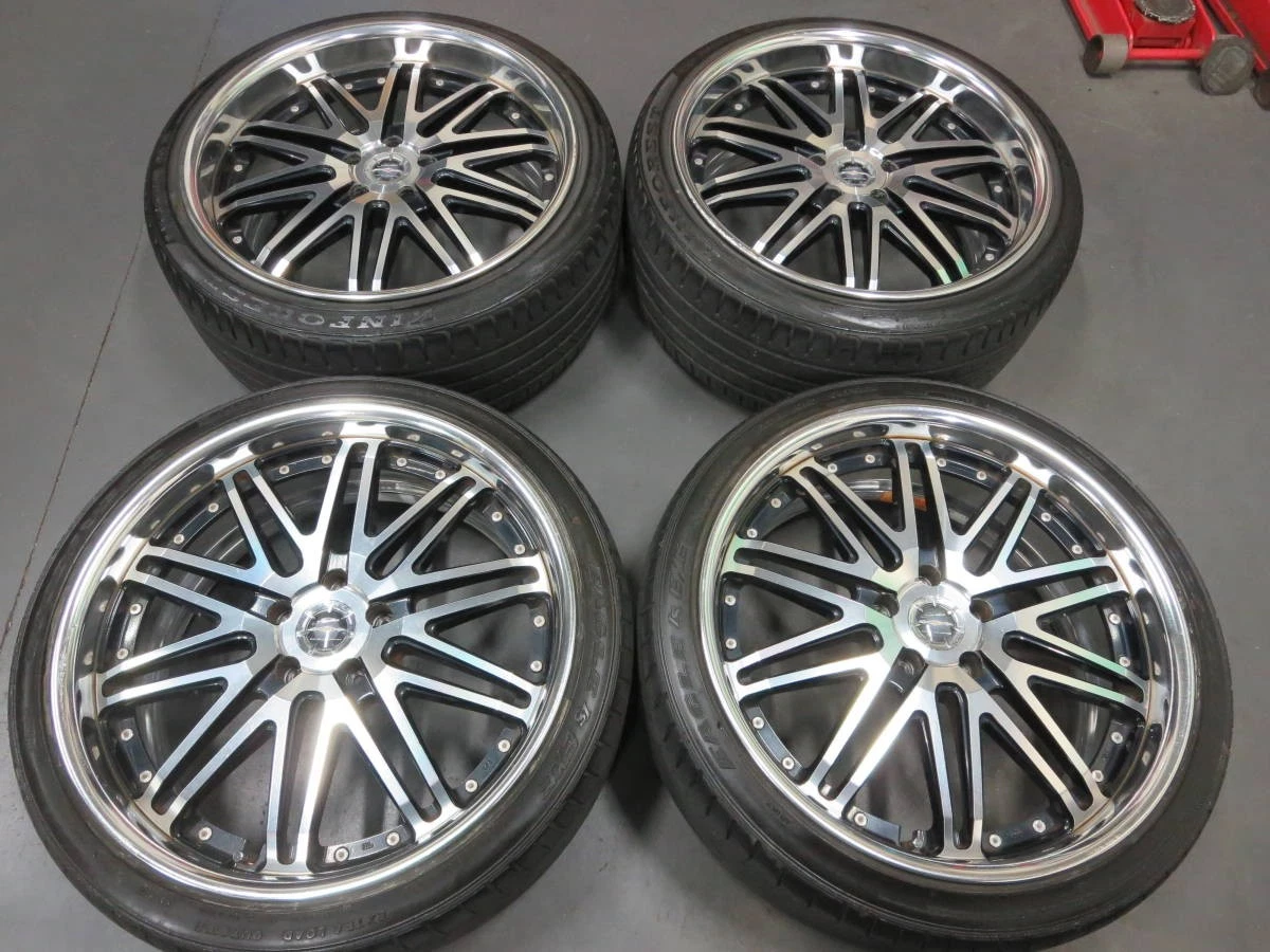 JDM Kyoho Sharen XG23 8.5J+40 9.5J+40 Low Disc 245/35R20 4-Pack Set fo No Tires