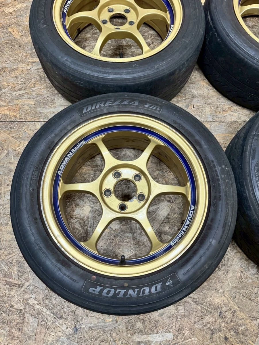 JDM Rare ADVAN RG 167J+47 PCD100 5-lug 5H Discontinued for ZN6 86 BRZ No Tires - Image 2