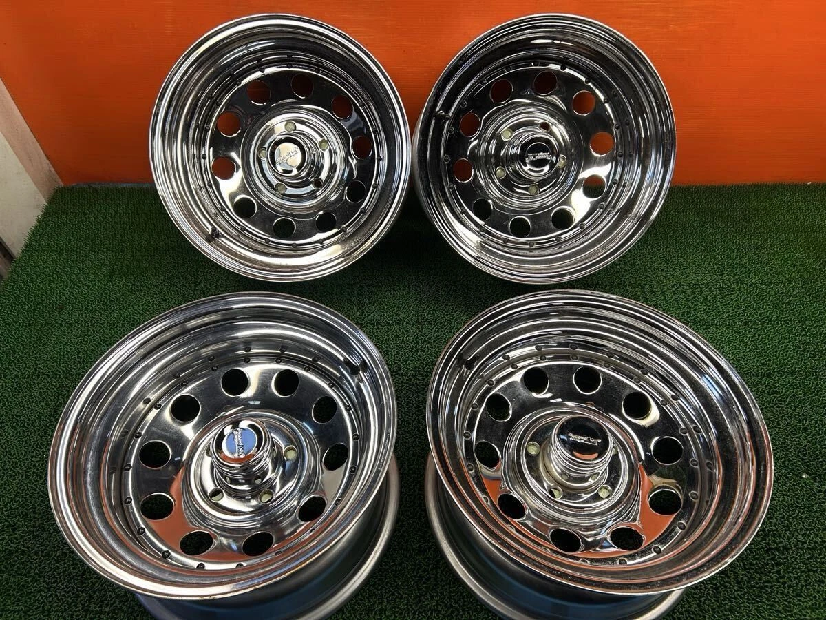 JDM RT-12 15 deep rim black plated 8J ET -16 PCD114.3-4Book No Tires