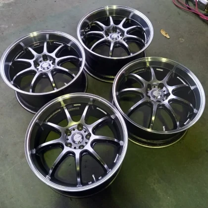 JDM WORK EMOTION workemotion D9R 199.5J 8.5J PCD114.3 5H 4Book Z33 Z34 No Tires