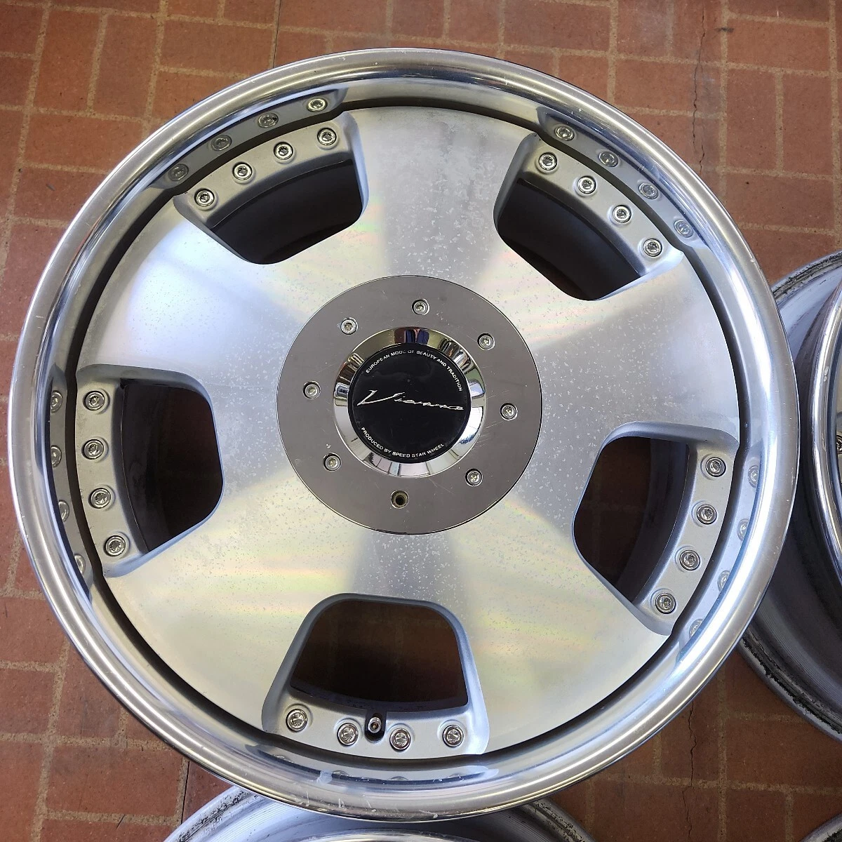 JDM Deep-rim SSR Speedster Vienna DISH 18-inch 8J+49 4/5H-114.3 Used M No Tires - Image 2