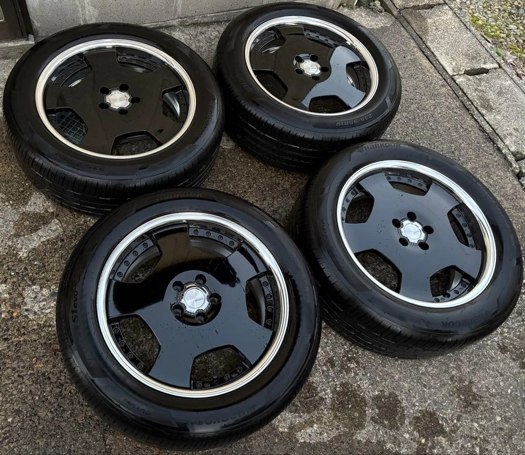 JDM WORK Lanvec LD1 19inch tire 4Book work Lanvec No Tires - Image 2