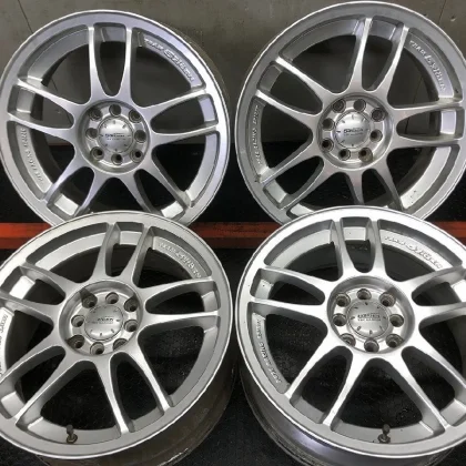 JDM Rare 5ZIGEN TRY HARDER 5-Dimension Aftermarket Wheels 174Book 7J4H No Tires