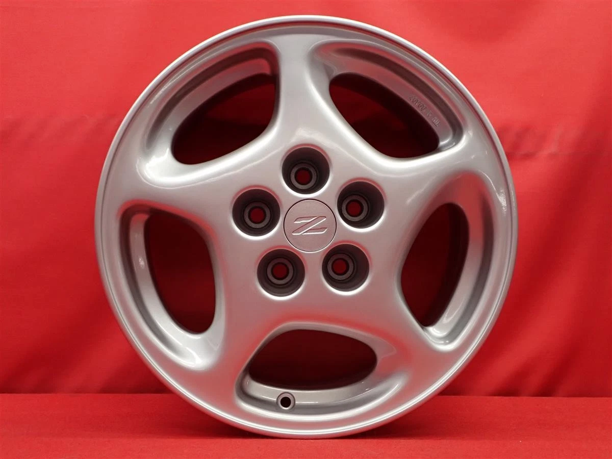 JDM Repainted Nissan Fairlady Z Z32 genuine used wheels 4Book 7.5J 16P No Tires - Image 7