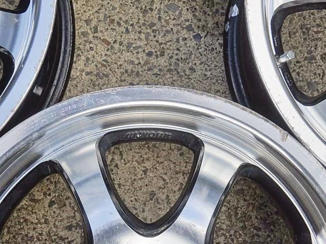 JDM Rare USDM deep rims WORK Nezart work 16-inch 7J +38 PCD100 Cup JD No Tires - Image 6