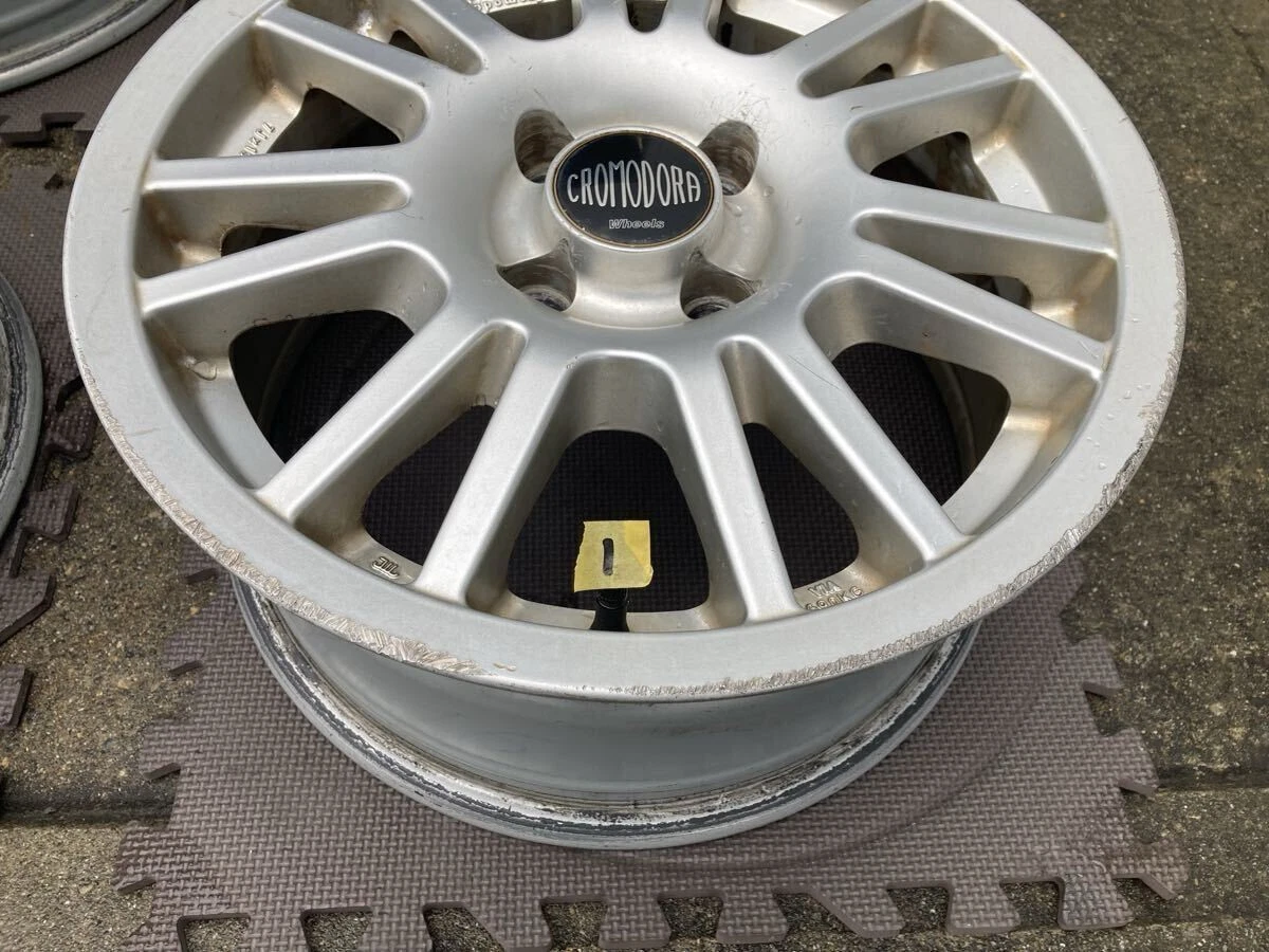 JDM Black Cromodora Race 2000 15 7J +38 100 4Book wheels for Roadster No Tires - Image 5