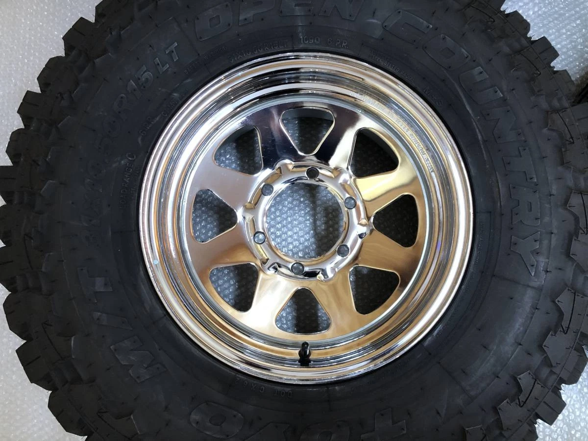 JDM Excellent condition genuine 157J plated steel wheels for Nissan Y6 No Tires - Image 5