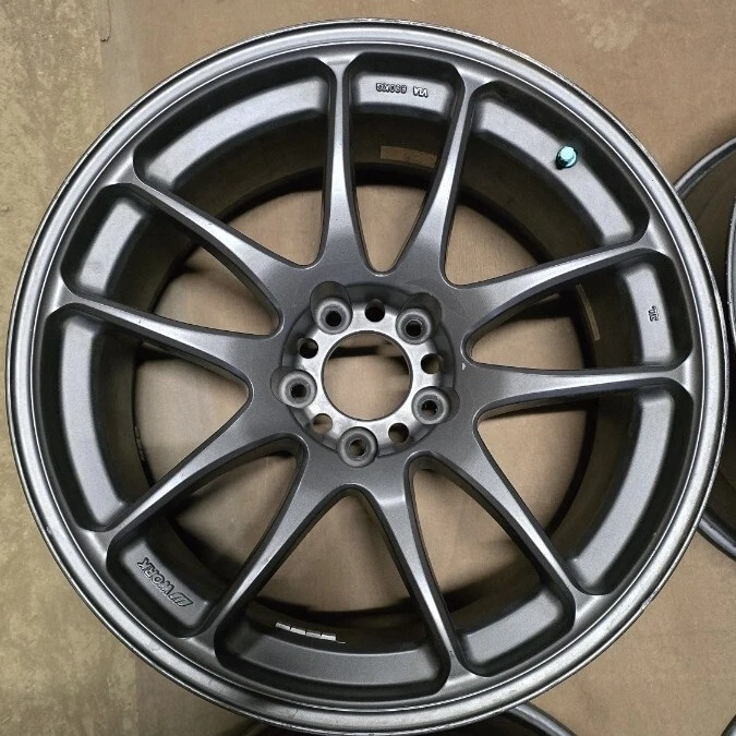 JDM WORK EMOTION KAI 18 9.5J +12 4Book Set work emotion 114.3 Dori No Tires - Image 4