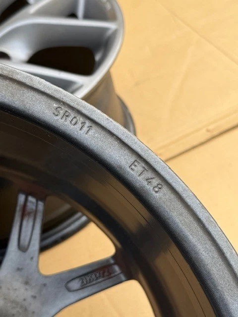 JDM BBS SR 165x112 7J+48 HG wheels for Audi S4 A4 A3 Mercedes-Benz C-C No Tires - Image 6