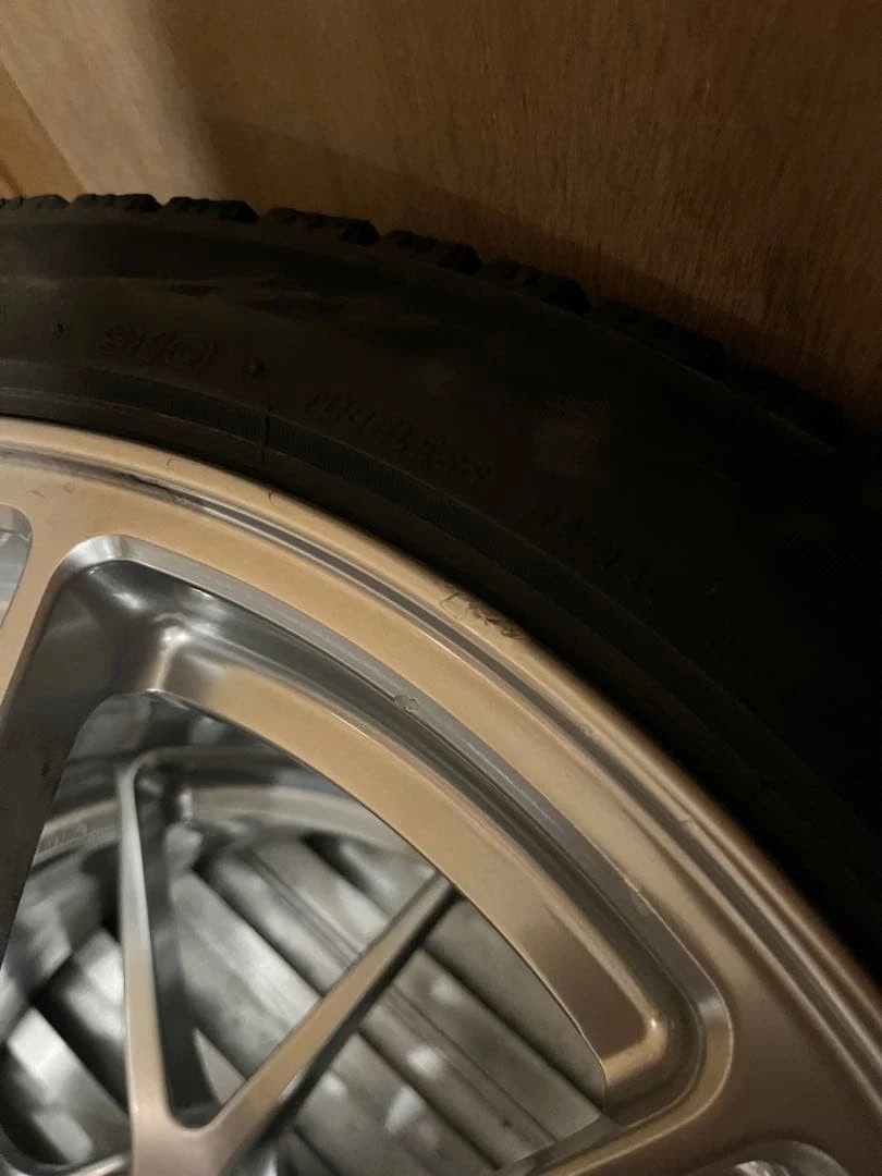 JDM BBS RI-A 18-inch studless tire set No Tires - Image 9