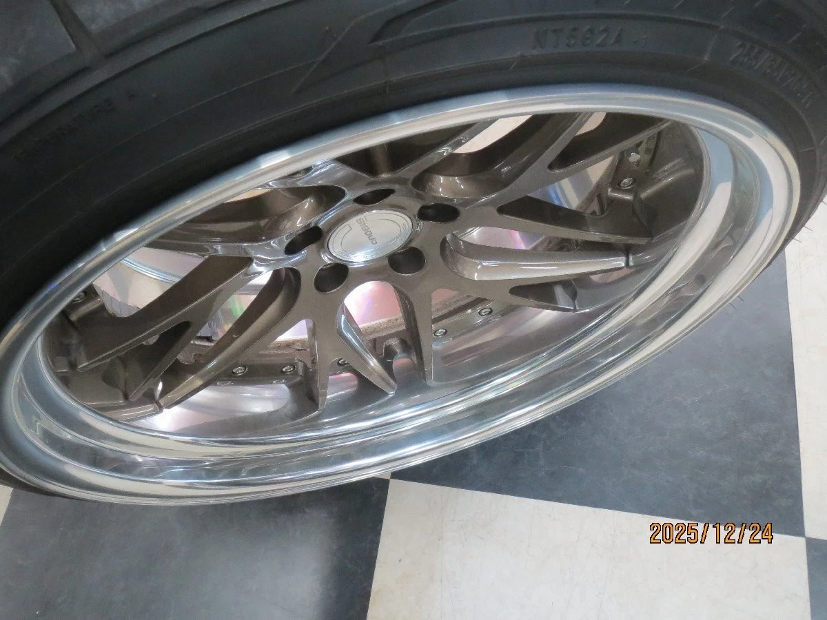 JDM Hottest Size: Used WORK GNOSIS CVX 20Z33 Z34 10J +15 / 11J -8 5H11 No Tires - Image 9