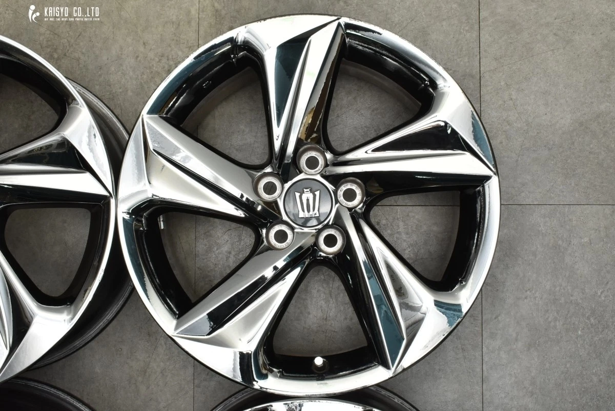 JDM Sputtering Toyota 220 Crown RS Genuine 18-inch 8J +45 PCD114.3 4-w No Tires - Image 6