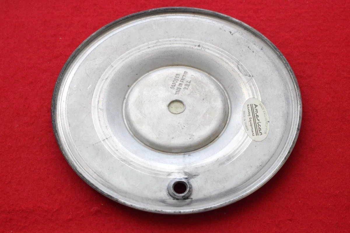 JDM 1 sheet American Racing aftermarket used wheel center plate center No Tires - Image 3