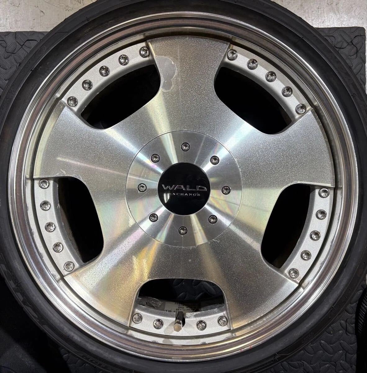 JDM 25/0920 WALD EXCHANGE Du Château 16 wheels 70 4x5x4Book tires 165/ No Tires - Image 4