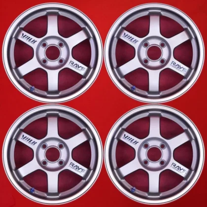 JDM Lightweight 4.4kg RAYS Volk Racing TE37 wheels 4-wheel 6.5J 15x100 No Tires