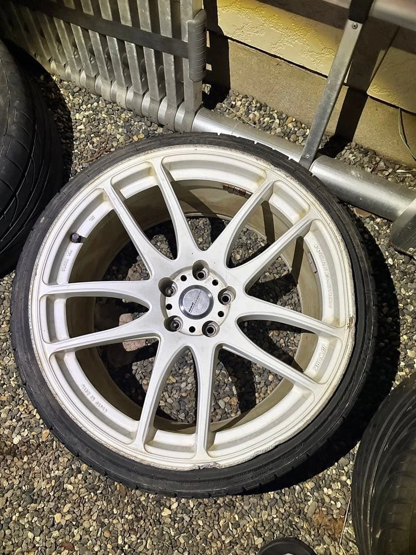 JDM WORK EMOTION CR Kiwami 1910.5j 11j No Tires - Image 8