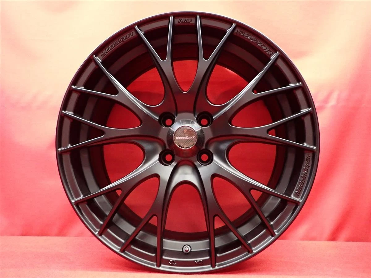 JDM Used AMF lightweight WEDS Wedssports SA-20R wheels 7.7kg each. 4-w No Tires - Image 6
