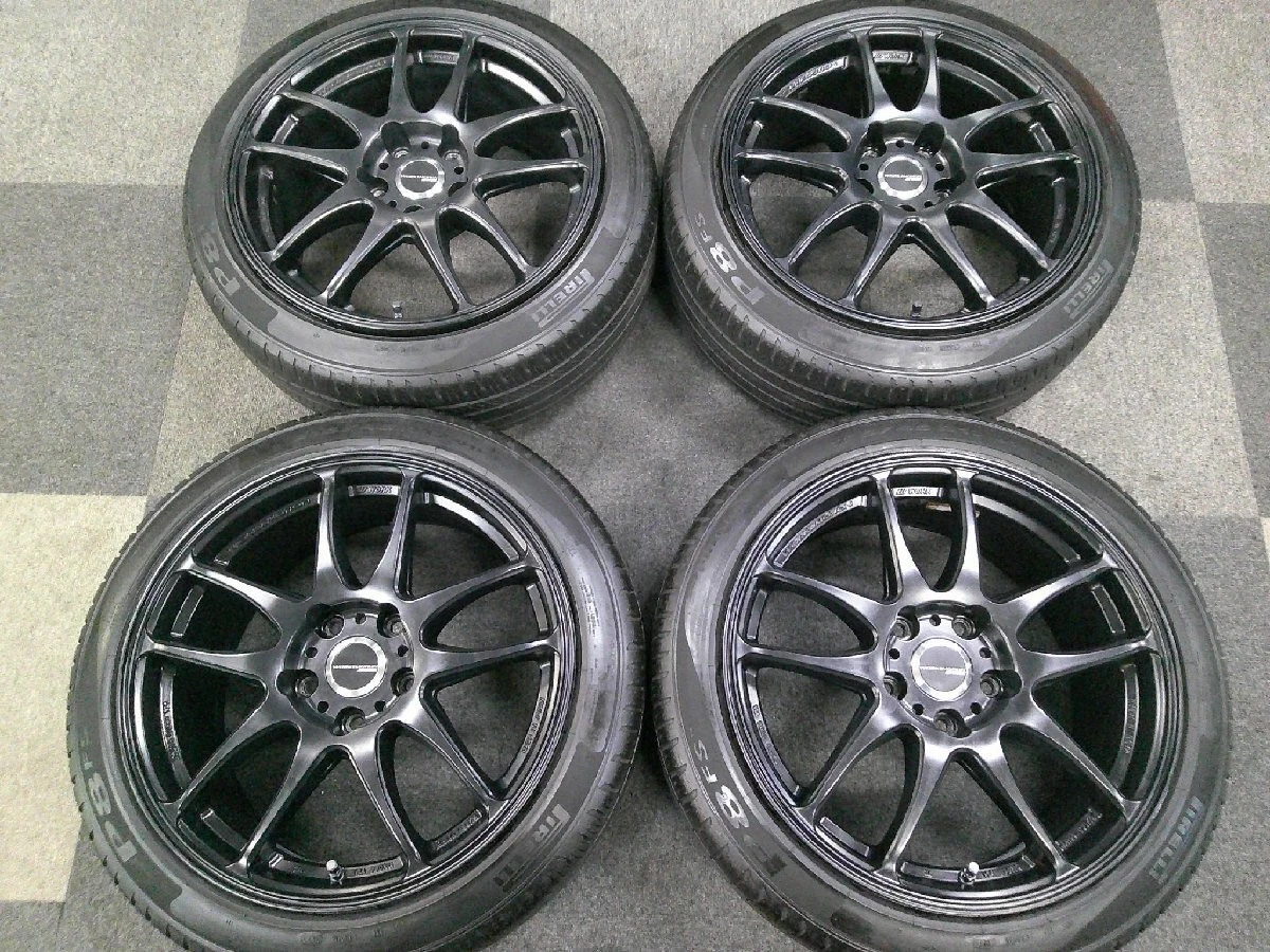 JDM Work Emotion CR Kiwami 17x8.0J +47 PCD114.3 5H 215/45R17 tires for No Tires - Image 2