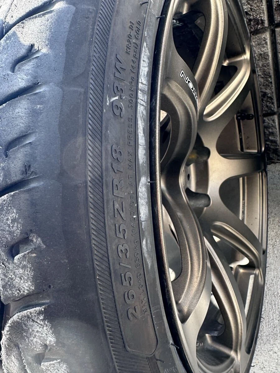 JDM Work Emotion T7R 10.5J 2Book 18-inch Concave Reverse Drift S13 S14 No Tires - Image 5