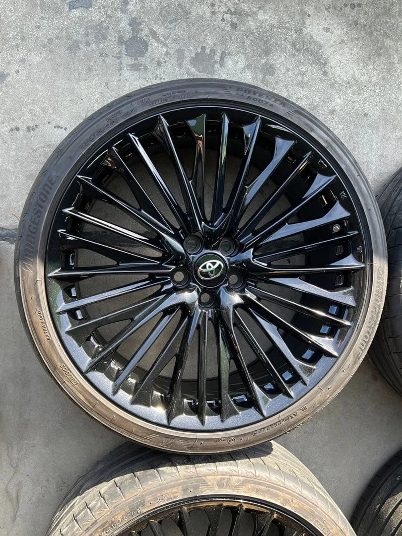 JDM WALD Genuine Line Wheels & Tires 21-inch Bridgestone 4Book for Alp No Tires - Image 3