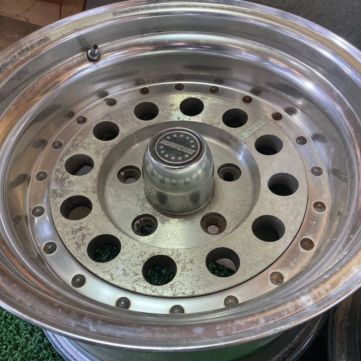 JDM Deep-rim Hurricane Racing Wheels ENKEI 1616x8J-26 PCD: 127-5H 78mm No Tires - Image 6