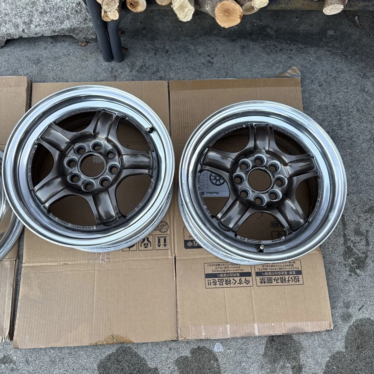 JDM Weds Sport RS-5 14x6J +39 PCD100 4-Book Set for Kei cars No Tires - Image 3