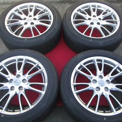 JDM Baliyama 24-year-old Nissan ENKEI V36 Skyline OEM tire set for Fai No Tires