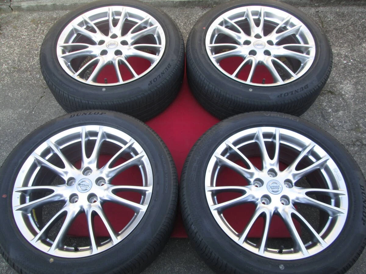 JDM Baliyama 24-year-old Nissan ENKEI V36 Skyline OEM tire set for Fai No Tires