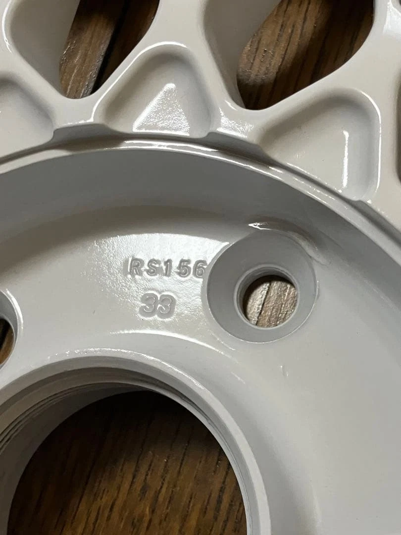 JDM 15-inch low disc BBS RS156 No Tires - Image 12