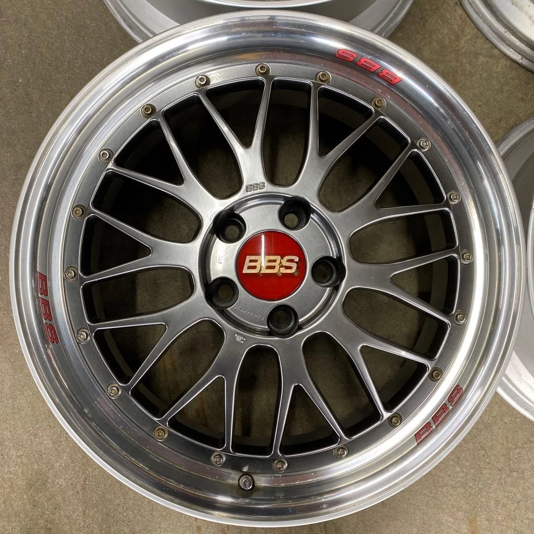 JDM BBS LM Wheel 4-Book Set 8J x 18 +35 5/114.3 No Tires - Image 3