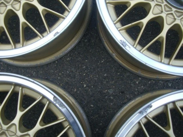 JDM Genuine gold BBS wheels 14-inch for a full set of Miata Roadster N No Tires - Image 6