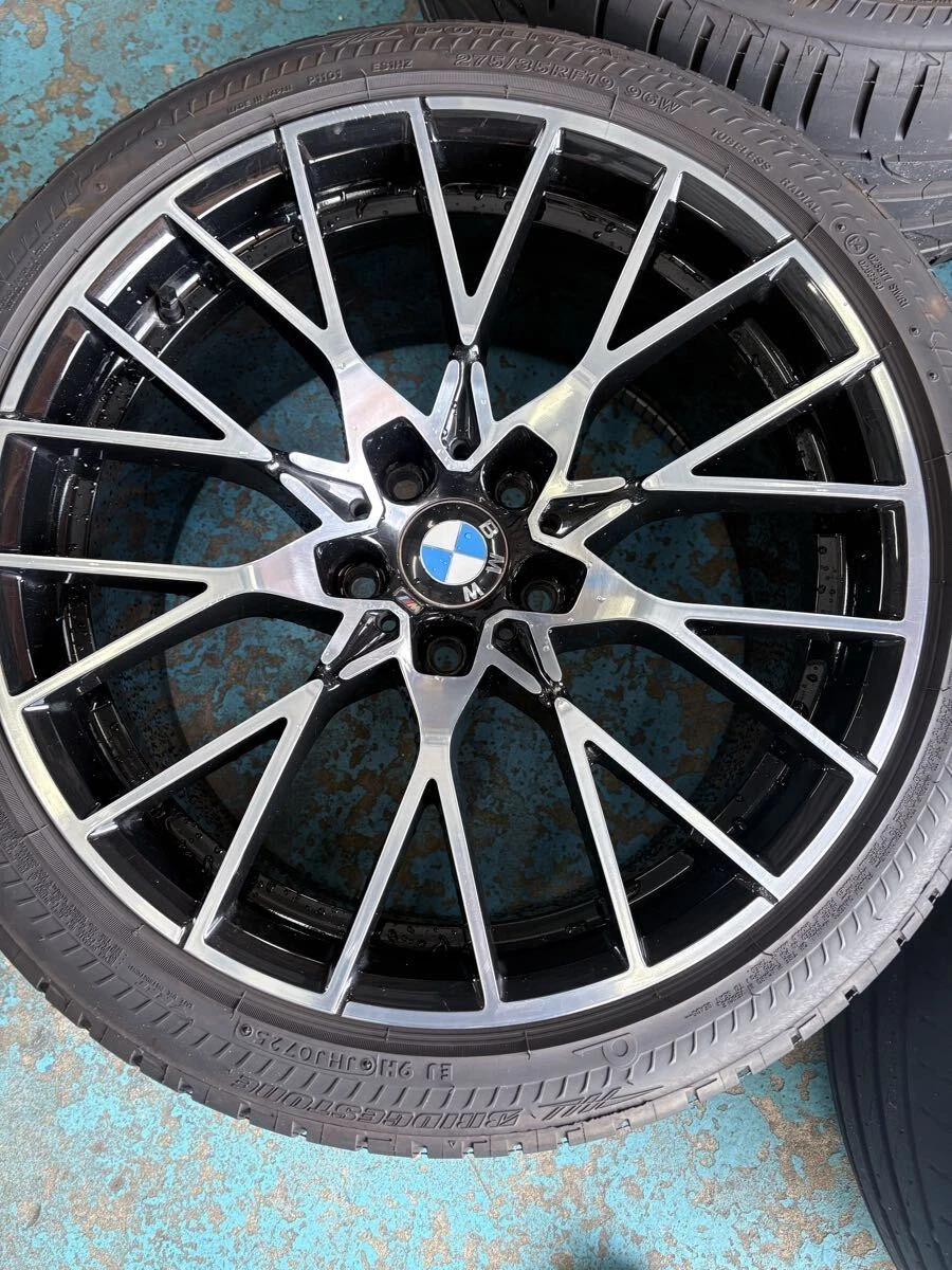 JDM BMW M2 Competition with genuine R19 5-lug PCD120 tires 19-inch 9J+ No Tires - Image 4