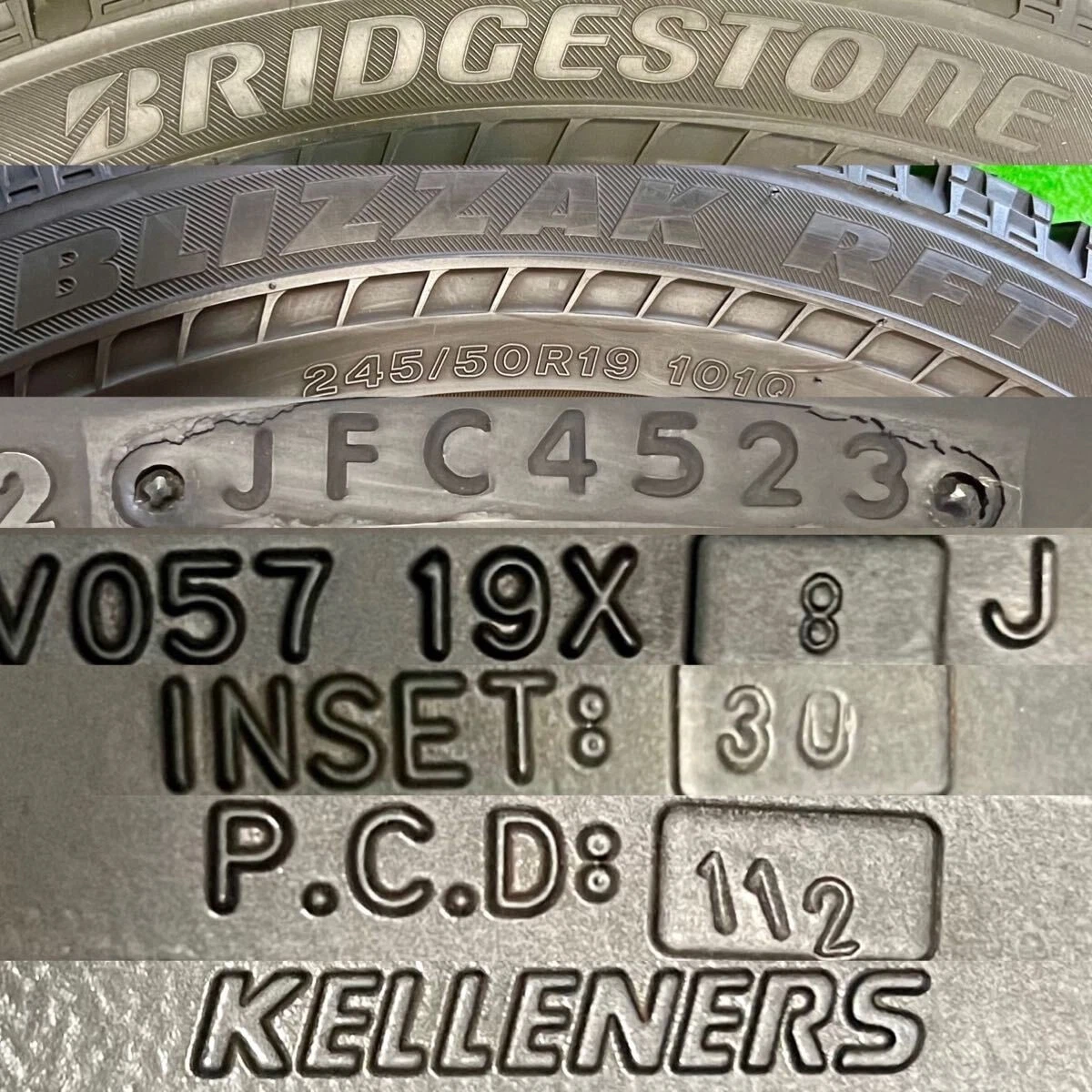 JDM BMW G01 X3 G02 and X4 wheels Kelleners Jr. GF5 19-inch 8J+30 112x5 No Tires - Image 7