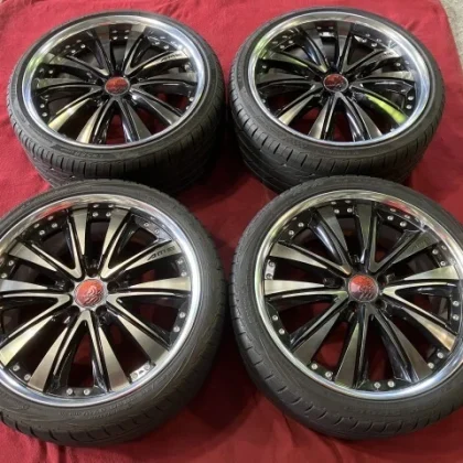 JDM Kyoho AME Moderate Blaster 8.5J 9.5J-20 +43 114.3 5H 73Φ Super Low No Tires