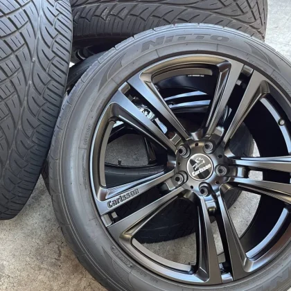 JDM Carlsson JWL Stamped 4-Book Set of 22 Wheels and Tires for Mercede No Tires