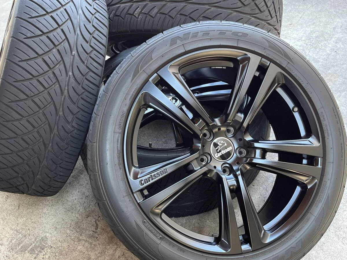 JDM Carlsson JWL Stamped 4-Book Set of 22 Wheels and Tires for Mercede No Tires