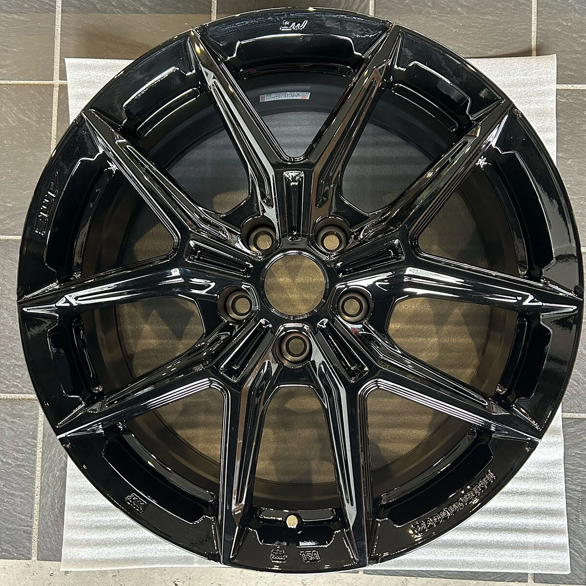 JDM AME Aluminum Wheels Smack IG-TEC 187.5J 38 5-114 4-Pack | AME Outl No Tires - Image 3