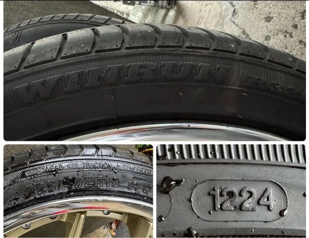 JDM Weds MAVERICK 1505S 198J 225/40R19 4Book No Tires - Image 3