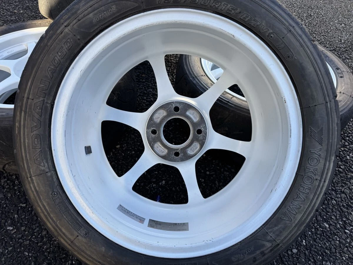 JDM SSR TYPE-C PCD100 7J 4H +35 4-Book Lightweight Wheels for Honda Ci No Tires - Image 9