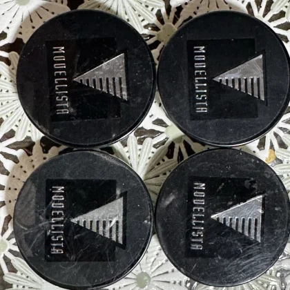 JDM MODELLISTA Center Cap 4 Individual Set Black No Tires