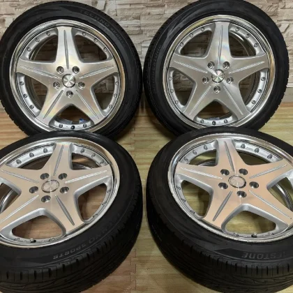 JDM Rare WORK Euroline SL 5x114.3 8J+50 Deep Tread 2023 225/45R18 Brid No Tires