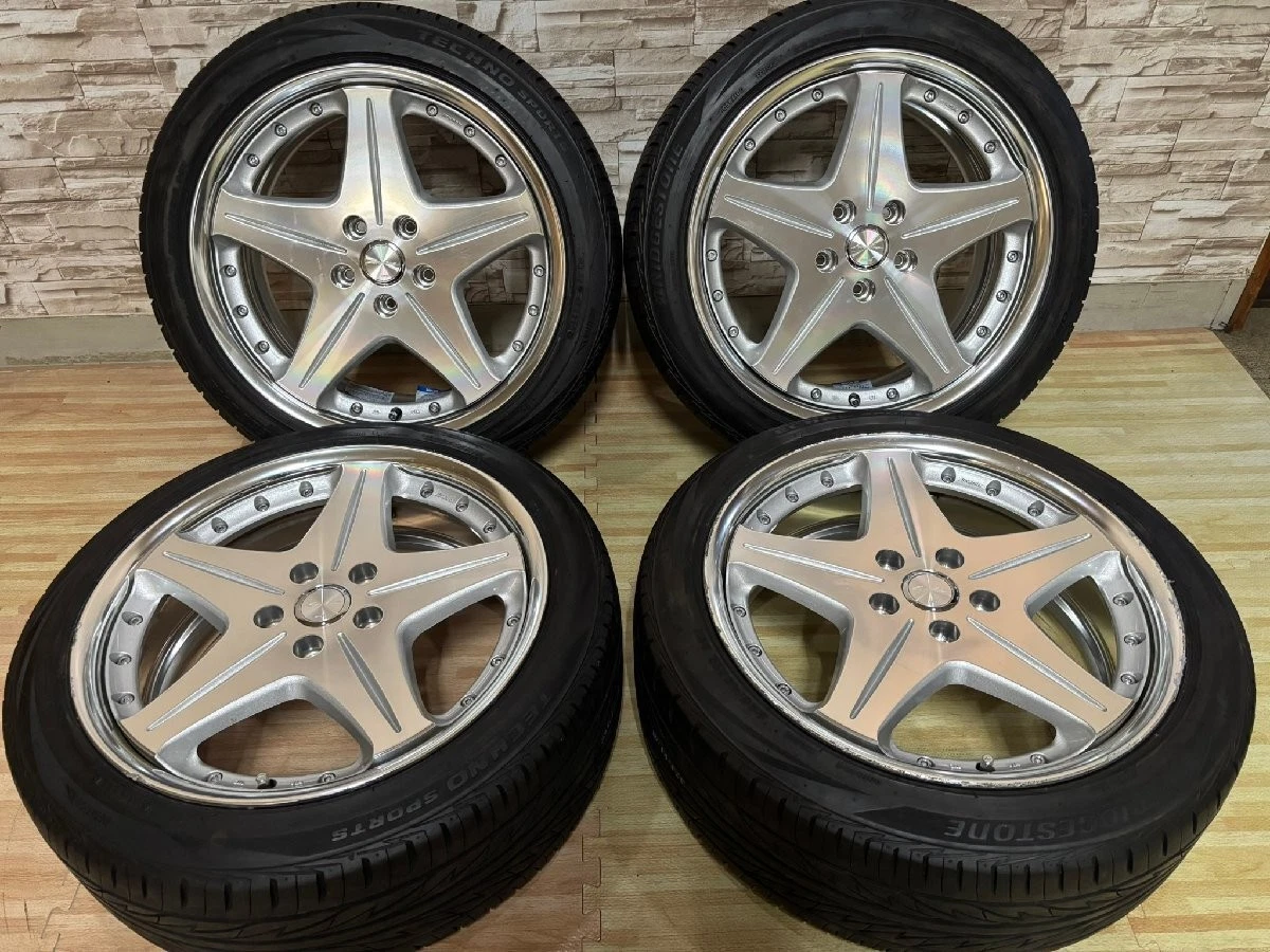 JDM Rare WORK Euroline SL 5x114.3 8J+50 Deep Tread 2023 225/45R18 Brid No Tires