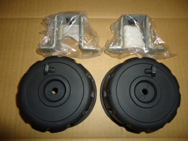 JDM Jimny SJ30 SJ40 JA71 JA11 late model center caps 2 individual with No Tires - Image 2