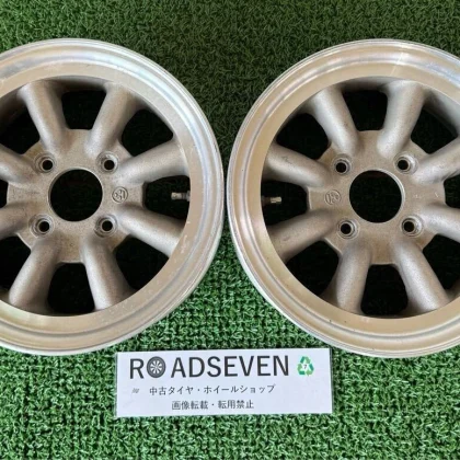 JDM RS Watanabe 8-spoke 1414x6J +16 manual measurement 4H PCD114.3 Hub No Tires
