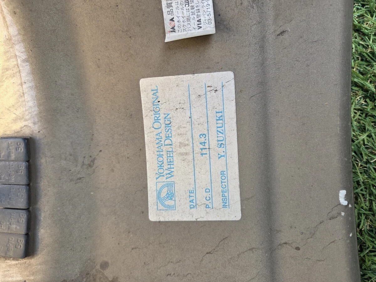 JDM ADVAN PCD114 5H 185J +45 YOKOMO No Tires - Image 10